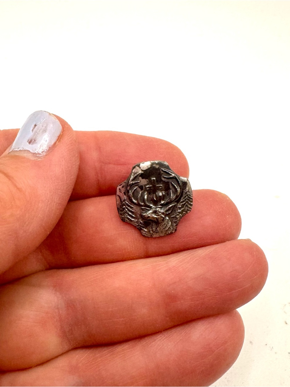 Vintage Austrian Hunting Button
